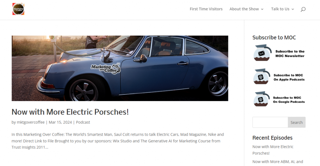 Marketing over coffee