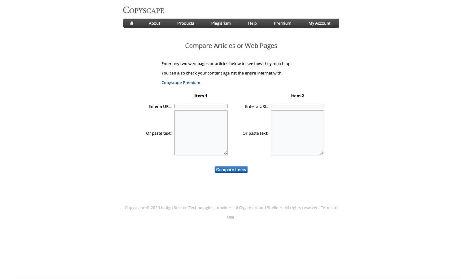 Сравнение текстов