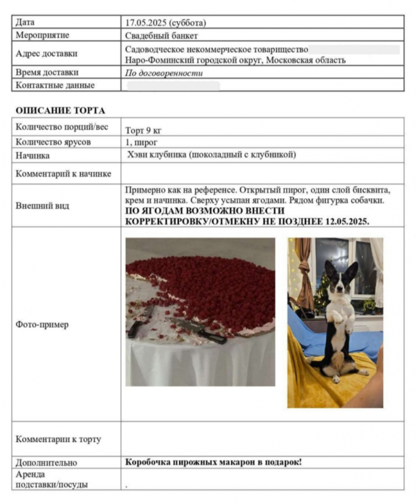 как выглядит бриф