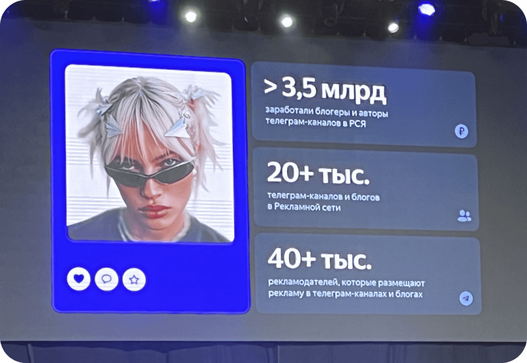 Доходы и статистика продвижения в Telegram